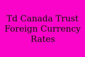 bank of canada exchange rates